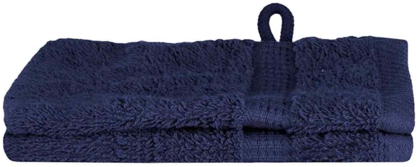 vidaXL Gästetuch SOLUND Marineblau Baumwolle 137248