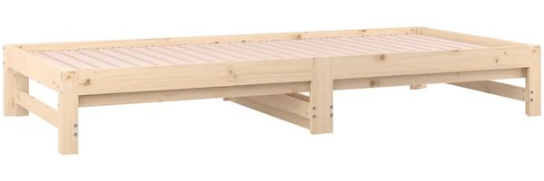 Tagesbett Ausziehbar 2x(90x190) cm Massivholz Kiefer [3124747] Bild 6