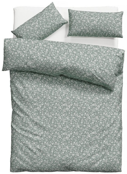 my home Bettwäsche Mariby, Renforcé, 2 teilig, mit feinem Blümchen Design, skandinavisch, romantische Bettwäsche Bild 3