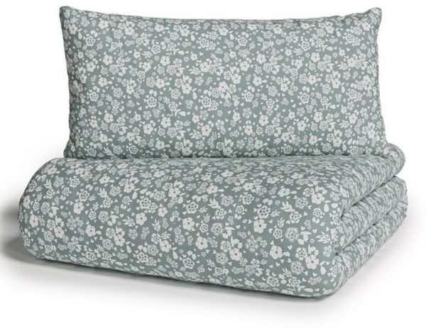 my home Bettwäsche Mariby, Renforcé, 2 teilig, mit feinem Blümchen Design, skandinavisch, romantische Bettwäsche Bild 5