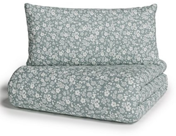 my home Bettwäsche Mariby, Renforcé, 2 teilig, mit feinem Blümchen Design, skandinavisch, romantische Bettwäsche Bild 4