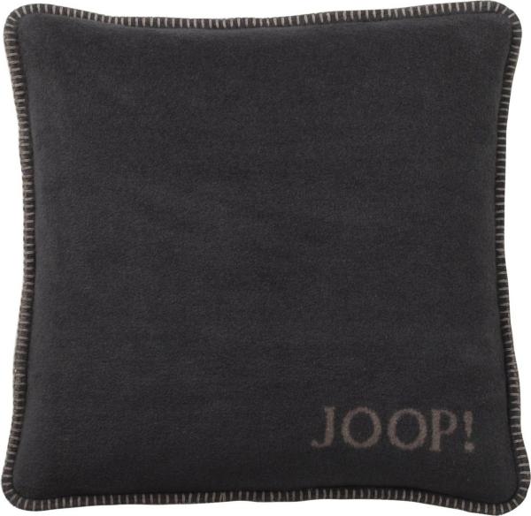 JOOP! Dekokissen JOOP! UniDoubleface Kissen mit Füllung 651129 anthrazit-taupe 50x50cm