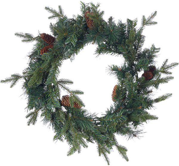 Weihnachtskranz KAMERUN Grün 60 cm