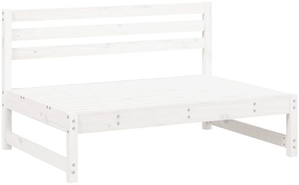 vidaXL 4-tlg. Garten-Lounge-Set Weiß Massivholz Kiefer 3186593 Bild 3