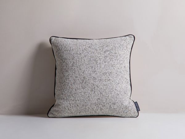 Micadoni Kissen Celine Beige Melange, Helles Beige, Schwarz