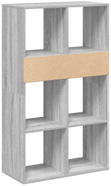 vidaXL Bücherregal Grau Sonoma 66x31x112 cm Holzwerkstoff 860306 Bild 6