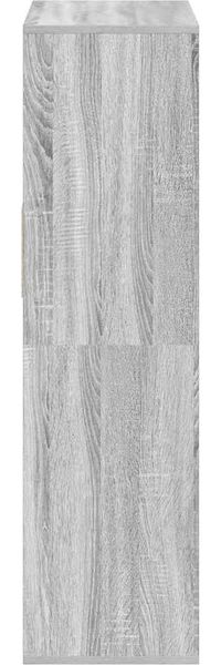 vidaXL Bücherregal Grau Sonoma 66x31x112 cm Holzwerkstoff 860306 Bild 5