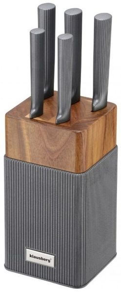 Klausberg Messerset im Akazienblock 63933