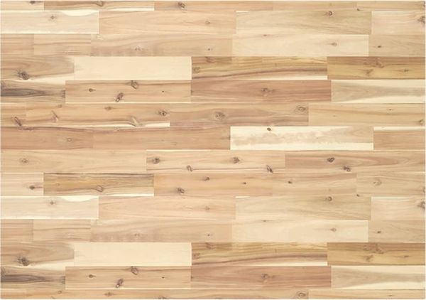 vidaXL Schreibtischplatte Unbehandelt 80x70x4 cm Massivholz Akazie 3279743