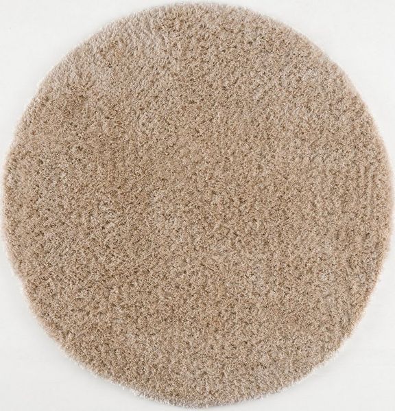 Sanat Hochflor-Teppich Porto, rund, Höhe: 45 mm, Wohnzimmer, Langflor, Shaggy Teppich