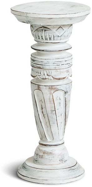 livasia Dekosäule Balinesische Säule aus Holz, Rotation, handgefertigt