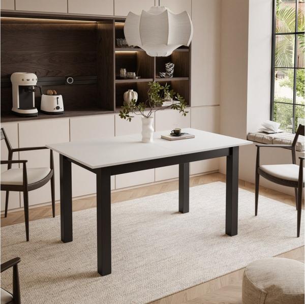 Lookway Klapptisch Ausklappbarer Tisch für 6-8 Personen Wohnzimmer ARTON 140 cm, Breite: 140-195 Bild 1