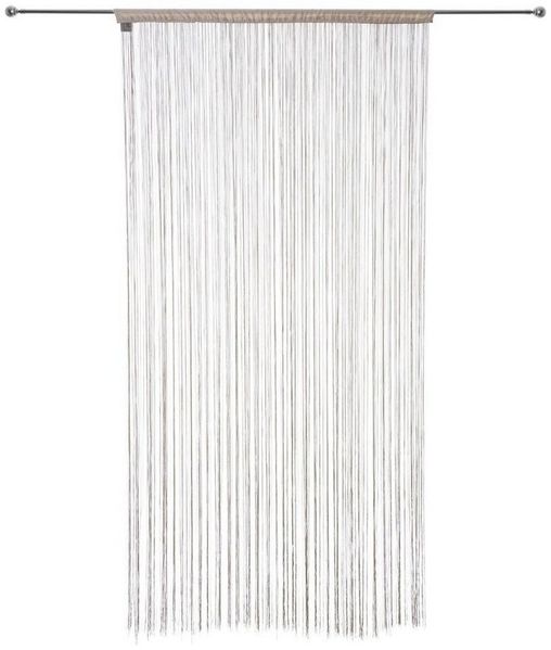 Home-trends24. de Fadenvorhang Türvorhang Fadenvorhang Vorhang Türvorhang Gardine Insektenschutz, Stangendurchzug, halbtransparent