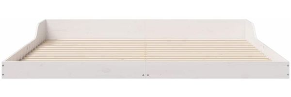 vidaXL Bettrahmen Weiß 180 x 200 cm Massives Kiefernholz 873305 Bild 5
