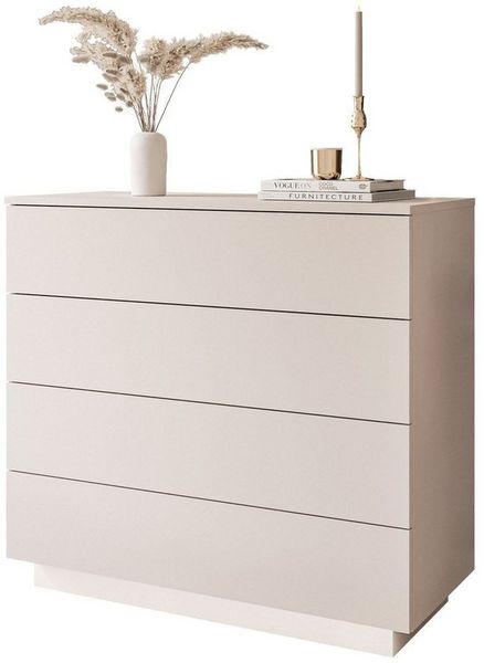 Lookway Kommode LINA KASCHMIR 95 cm mit LED Beleuchtung