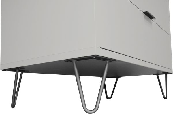 Maeusbacher Bonnie Kommoden Draht kreidegrau matt lack BxHxT: 81 x 80 x 45 cm Bild 5