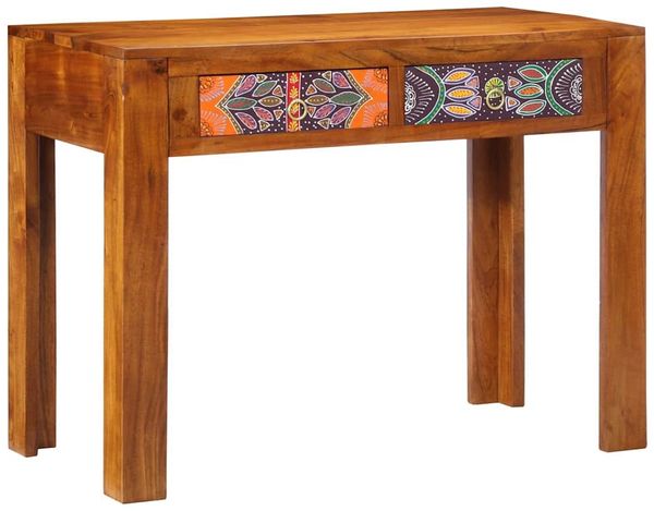 vidaXL Schreibtisch mit Schubladen mit Speicher Braun 100 x 50 x 75 cm 4016509