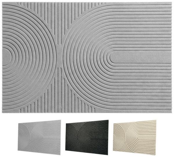 Floordirekt Fußmatte Schmutzfangmatte Circa waschbar für Innen & Außen rutschfeste Türmatte, pflegeleicht und bei 30 °C maschinenwaschbar