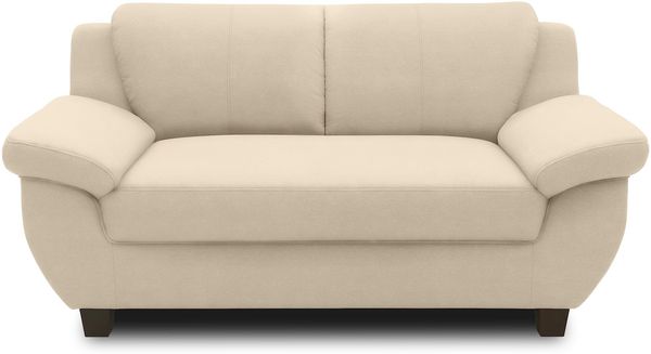 DOMO. collection 2 Sitzer, Sofa, 2er Couch, Garnitur, 3-2-1, beige, 159 cm