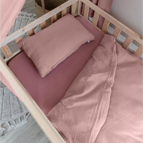 lilimaus Kinderbettwäsche Musselin Kinderbettwäsche 100x135 135x200 - Bettwäsche Kinderbett, 1 teilig, Kinderbettwäsche Set 100% Baumwolle, atmungsaktiv & weich
