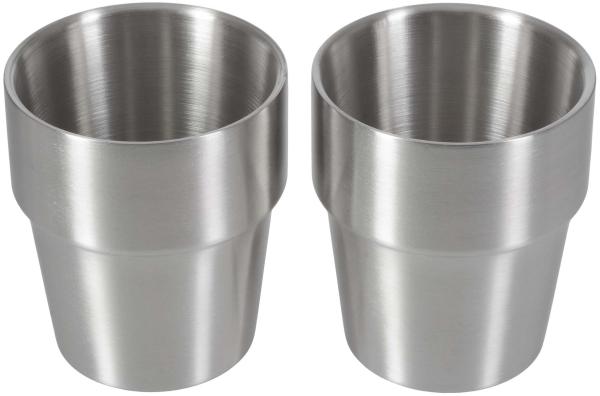 Thermobecher Set, 2-teilig, Edelstahl