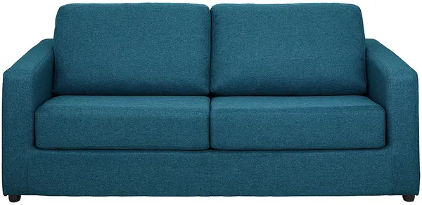 Vente-unique - DONETO Sofa Stoff Blau - B 223 cm152 cm x H 90 cm x L 194 cm