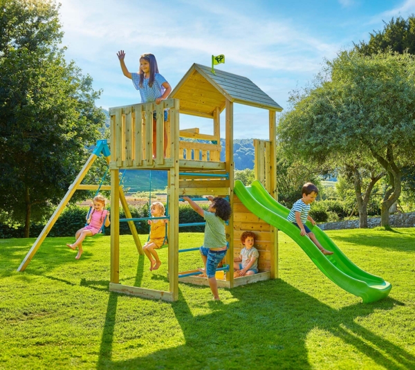 TP Toys Wolkenkratzer 5 | Spielturm Garten | mit