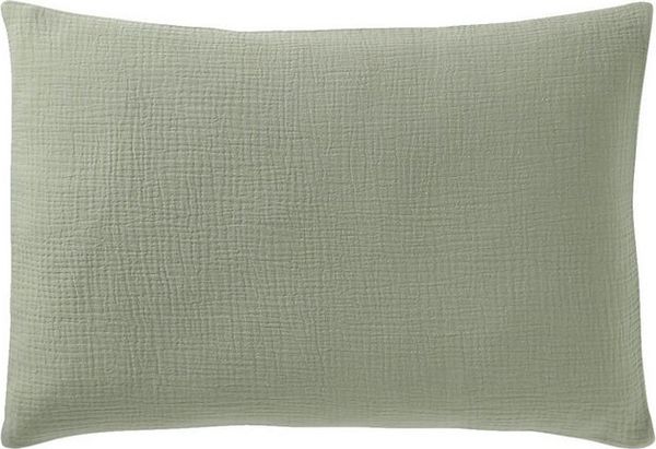 vertbaudet Bettbezug Baby Bettwäsche-Set, Bio-Kollektion, aus einfarbigen Musselin, Hotelverschluss