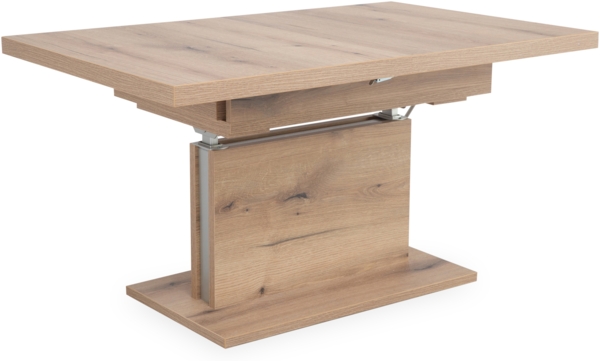 Couch-/ Esstisch Colditz, Holzfarben, 110 x 59 x 70 cm