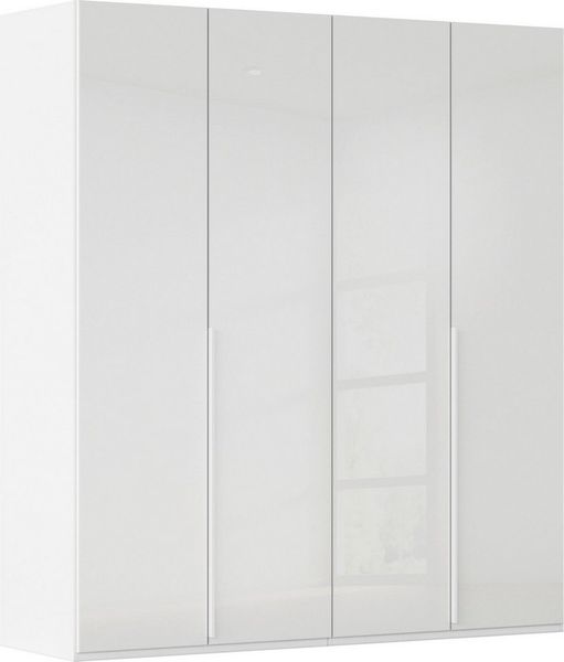 rauch Drehtürenschrank Kleiderschrank Schrank Garderobe Wäscheschrank BESTSELLER MONTCLAR (3 Ausstattungen BASIC/CLASSIC/PREMIUM (SOFT-CLOSE), Breiten 201-400 cm) Front in Glas/Hochglanz/Dekor/Grauspiegel in 5 Breiten MADE IN GERMANY