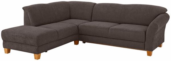 Home affaire Ecksofa Gotland L-Form, wahlweise mit Sitztiefenverstellung + Bettkasten