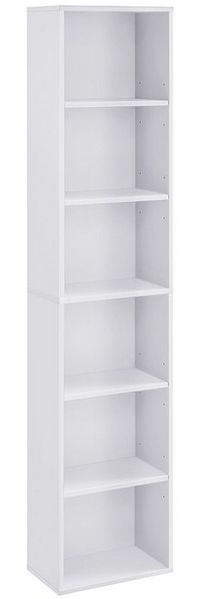 VASAGLE Bücherregal, 6-stöckiges Regal, offenes Aufbewahrungsregal, Standregal, 24 x 30,2 x 160,7 cm Bild 4