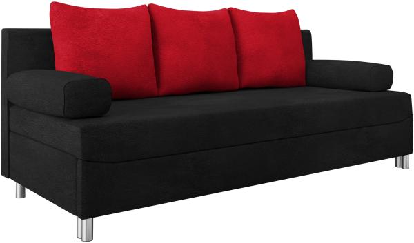 Schlafsofa Dover, Farbe: Alova 04 + Alova 46