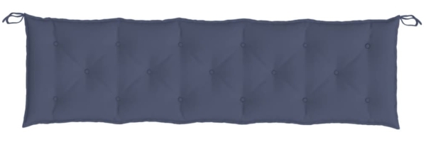 vidaXL Gartenbank-Auflage Marineblau 180x50x7 cm Oxford-Gewebe 379001