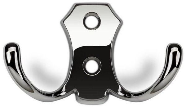 SO-TECH® Garderobenhaken Garderobenhaken LENA BA 20 mm mit verschiedene Oberflächen und Längen, Chrom poliert, Ausführung kurz Bild 3