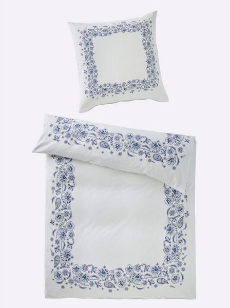 heine Bettwäsche Bettwäsche, Mako-Satin, Satin, 2 teilig, Mako-Satin, Satin