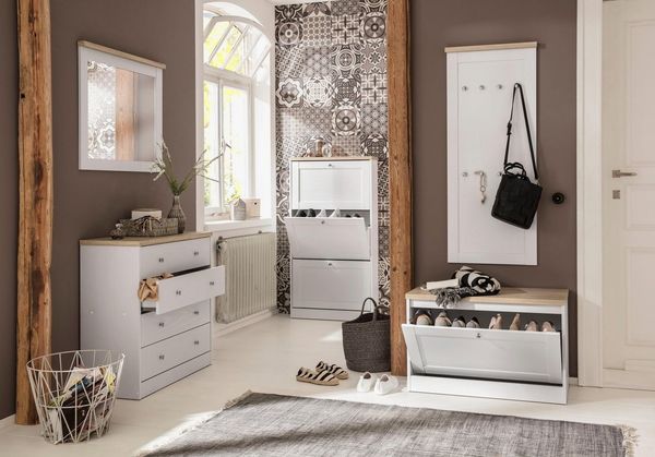 Home affaire Schuhschrank Heide mit 3 Klappen
