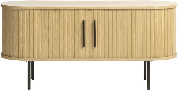 TV-Schrank >Nerja< in Eiche furniert - 120x56x40 (BxHxT) Bild 2