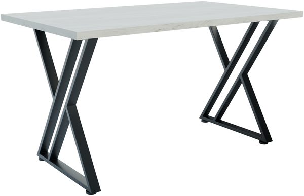 Shefa Line Esstisch New York 140 - Craft Eiche / Weiß - Modern - 140 cm