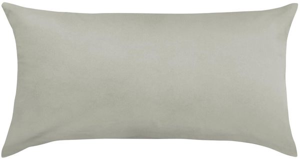 Traumschlaf Basic Single Jersey Kissenbezug|40x80 cm| grau