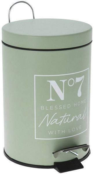 HTI-Living Kosmetikeimer Kosmetikeimer 3 Liter Mülleimer, Treteimer