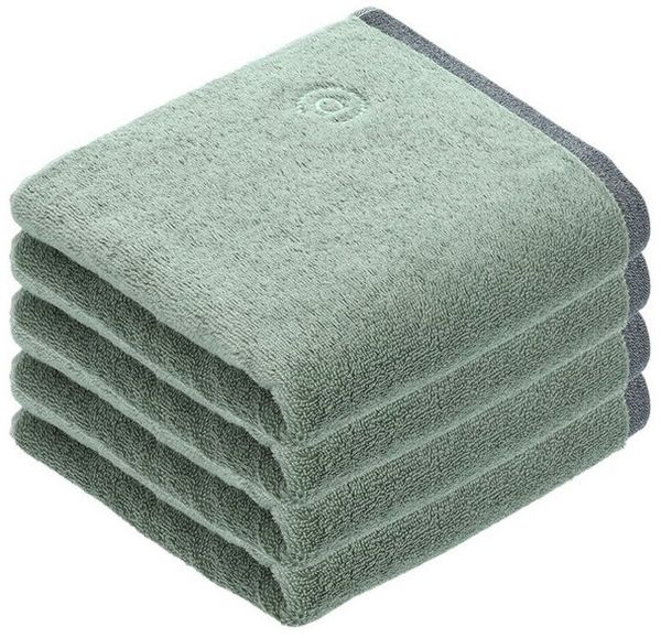 bugatti Handtücher 4er Pack Handtuch Prato, Frottier (Spar-Set, 4-St), hohe Markenqualität