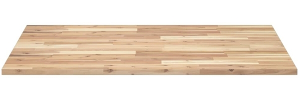 vidaXL Tischplatte Rechteckig 100x80x2 cm Massivholz Akazie 4008763 Bild 3