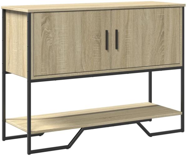 vidaXL Konsolentisch Sonoma-Eiche 100x35x74,5 cm Holzwerkstoff 848535