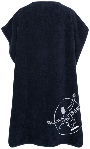 Happy People Strandtuch Chiemsee - Surf Cape (dunkelblau, 85x206cm)