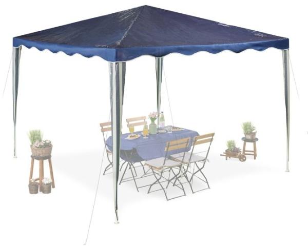 Dunkelblauer Pavillon 3x3 m