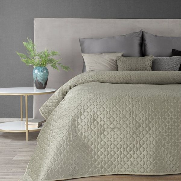 Tagesdecke Decke DIMON silber 70x160 cm silber