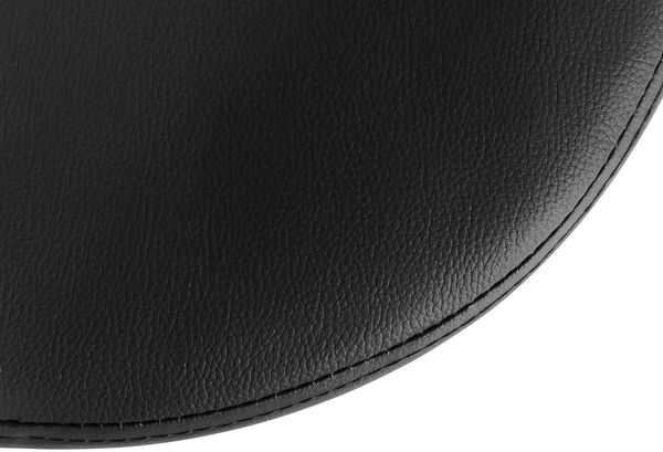 Barhocker KAZON - Kunstleder Schwarz 38.5x38.5x60 cm Schwarz | Barstuhl Höhenverstellbar Tresenhocker Tresenstuhl Kneipenhocker Kneipenstuhl Bild 6