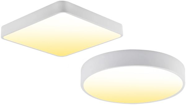 54W eckig 40x40 cm LED Deckenlampe Deckenleuchte Aufbauleuchte Decken-panel 5800 Lumen CCT 3000K/4000K/6500K