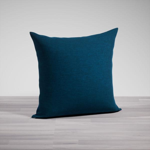 Kissen von Lysel® - azurblau Sofara 38x38cm, synthetisches Mischgewebe Dekokissen #1W